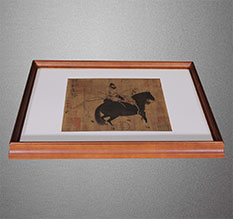 罗定书画装裱配框服务案例